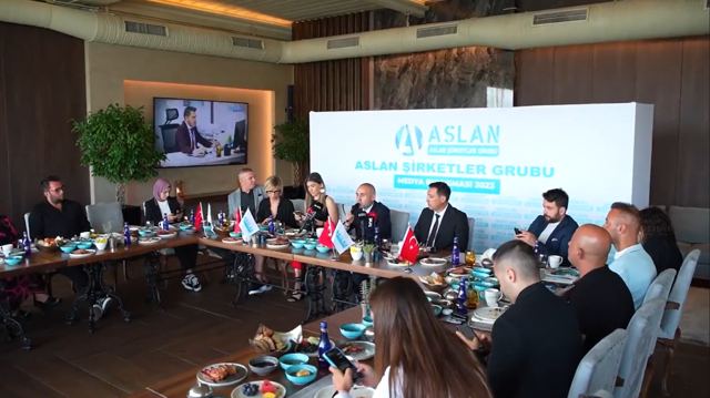 Veli Arslan, Aslan Şirketler Grubu’nun Türkiye ve dünya vizyonunu basınla paylaştı