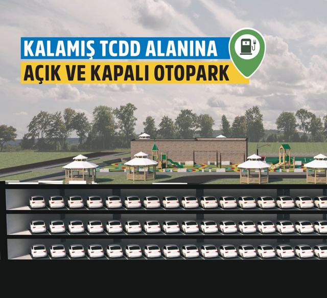 Kalamış TCDD Alanına Açık ve Kapalı Otopark