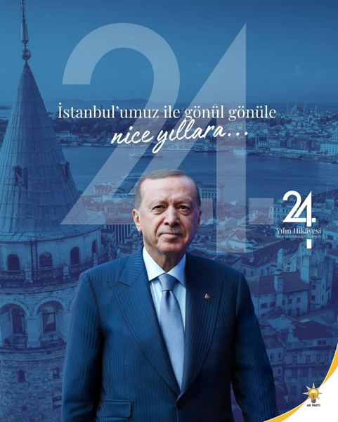 Veli Arslan — 24 yıl önce milletimizin umudu, Türkiye’nin yarınları için çıktığımız bu kutlu yolculukta;