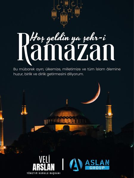 Veli Arslan — Ramazan; gönüllerimizi arındıran, sofralarımızı bereketlendiren, kardeşliğimizi güçlendire