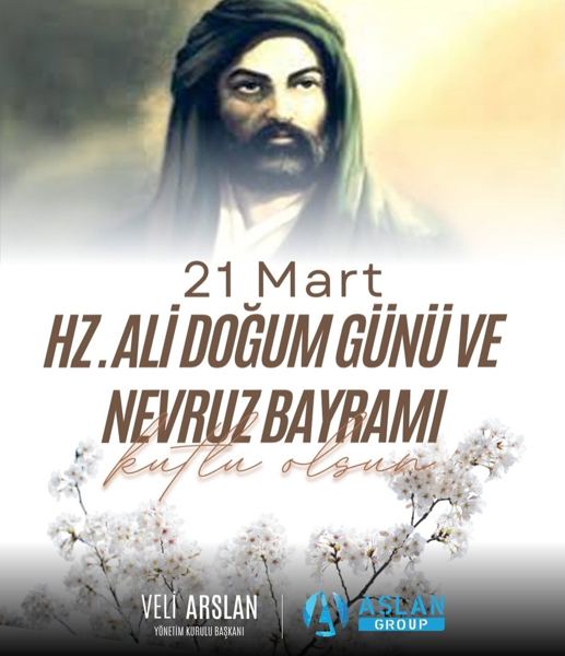 Veli Arslan — 21 Mart, Hz. Ali’nin doğum günü ve Nevruz’un gelişi! 🌹 Adaletin, cesaretin ve hikmetin sem