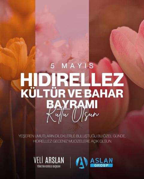 Veli Arslan — 🌸 5 Mayıs Hıdırellez Kutlu Olsun 🌸 Ben Veli Arslan olarak; doğanın yeniden hayat bulduğu, 
