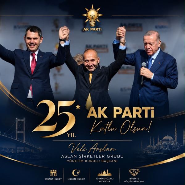 Veli Arslan — 25 YILLIK BİR MİLLET YÜRÜYÜŞÜ… 🇹🇷 14 Ağustos 2001’de, Cumhurbaşkanımız ve Genel Başkanımız